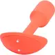 Вибропробка для ношения b-Vibe Vibrating Snug Plug 1, оранжевая