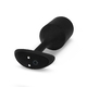 Вибропробка для ношения b-Vibe Vibrating Snug Plug 4, черная