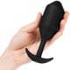 Вибропробка для ношения b-Vibe Vibrating Snug Plug 5, черная