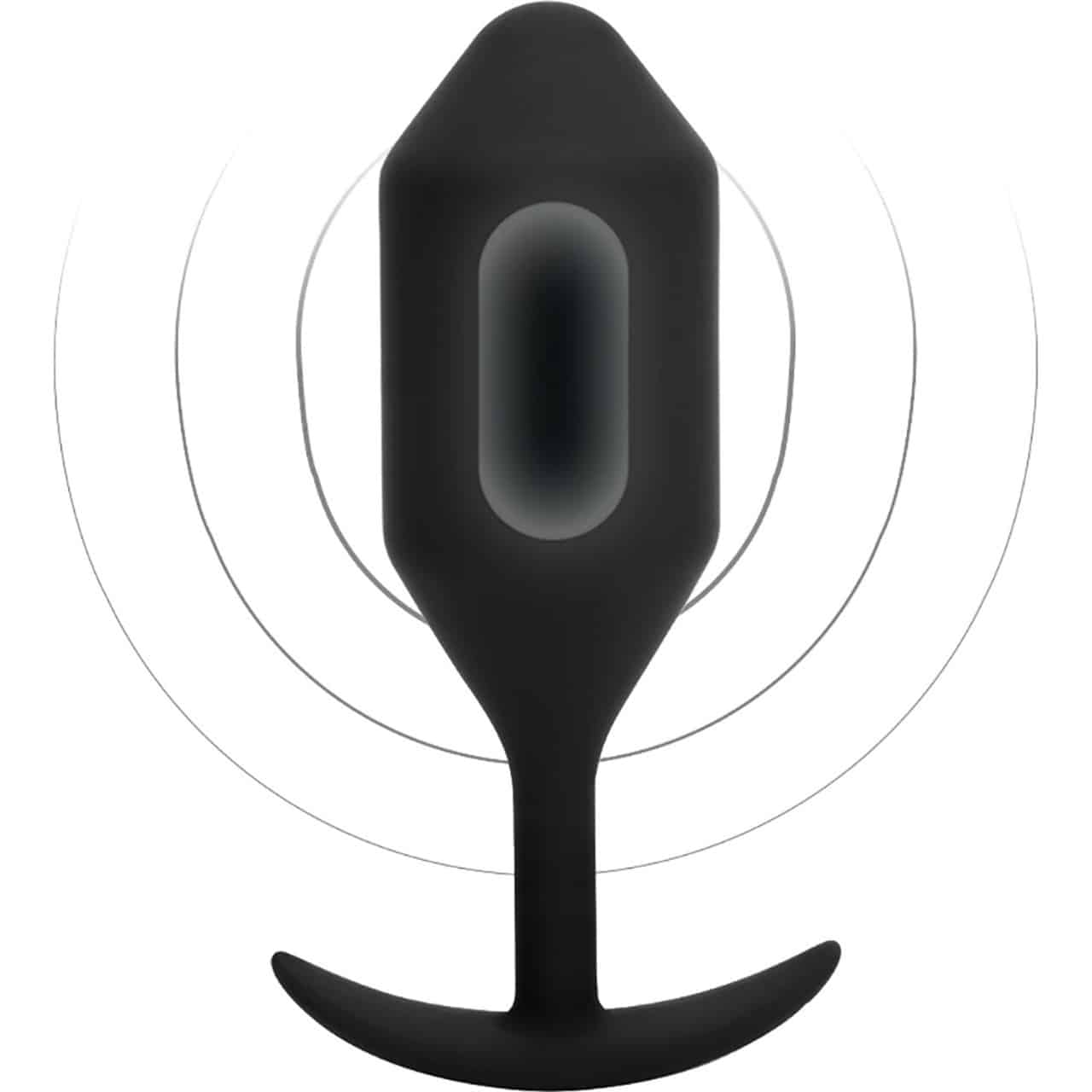 Вибропробка для ношения b-Vibe Vibrating Snug Plug 5, черная