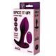 Вибропробка Lola Games Spice it Up Charm с пультом ДУ, фиолетовая