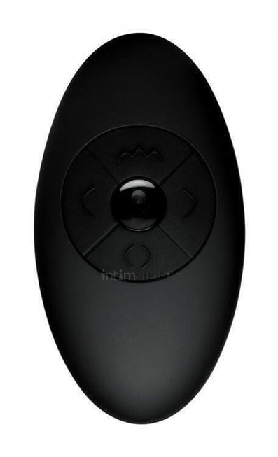 Вибропробка с эффектом волн на пульте ДУ XR Brands Thunderplugs, черный - фото 5