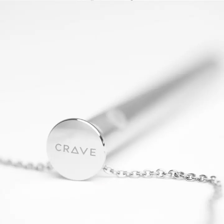 Вибропуля-подвеска Crave Vesper, серебристая