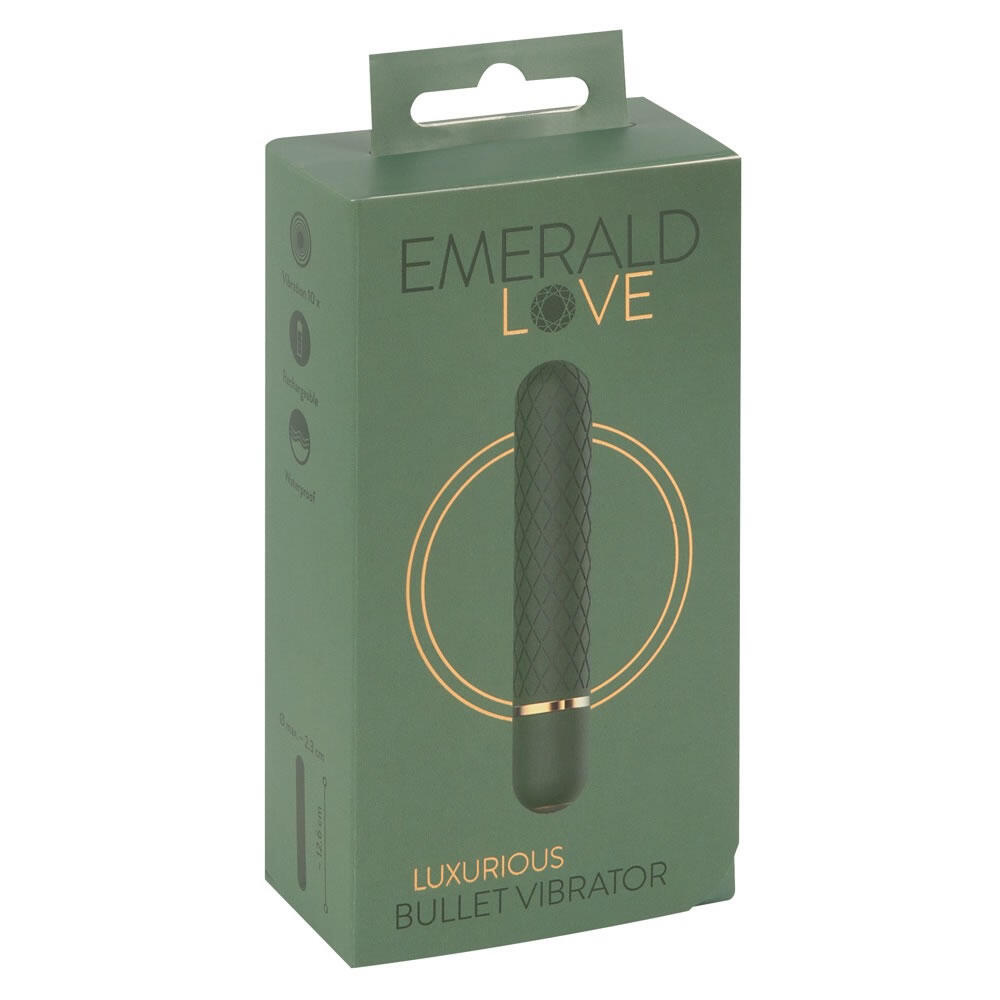 Вибропуля You2Toys Emerald Love Luxurious, зеленая