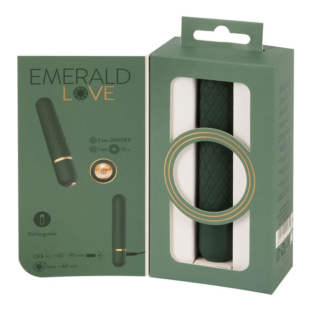 Вибропуля You2Toys Emerald Love Luxurious, зеленая