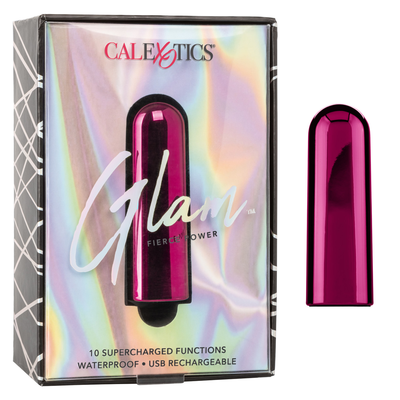 Вибропуля CalExotics Glam, розовая