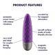 Вибропуля Satisfyer Ultra Power Bullet 5, фиолетовая