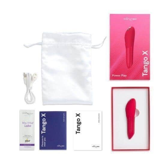 Мини-вибратор We-Vibe Tango X, красный от IntimShop