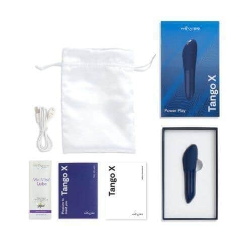 Мини-вибратор We-Vibe Tango X, синий от IntimShop