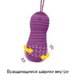 Виброшарики с вращающимися шариками внутри FeelzToys Motion Love Balls Foxy с пультом ДУ, фиолетовые