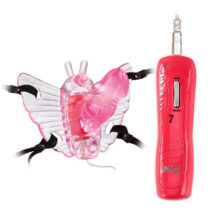 Вибростимулятор клитора и точки G Baile Butterfly Mini, розовый