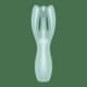 Вибростимулятор Satisfyer Threesome 3 для клитора и сосков, зелёный