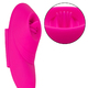 Вибровкладка в трусики CalExotics Lock-N-Play с пультом ДУ и подвижным язычком, розовая