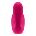 Вибровкладка в трусики с вагинальным отростком Satisfyer Top Secret, розовая