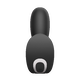 Вибратор для ношения с вагинальным и анальным отростком Satisfyer Top Secret+, черный