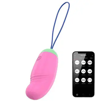 Виброяйцо с ротацией Oninder Cute, розовое