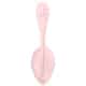 Виброяйцо Satisfyer Ribbed Petal с пультом ДУ, розовое