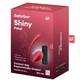 Виброяйцо Satisfyer Shiny Petal с пультом ДУ, красное