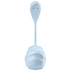 Виброяйцо Satisfyer Smooth Petal, голубое