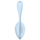 Виброяйцо Satisfyer Smooth Petal, голубое