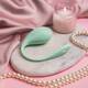 Виброяйцо Satisfyer Smooth Petal, зеленое