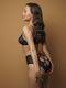 Трусики с доступом и шнуровкой Le Frivole Easy to love 46-48, чёрные