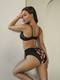 Трусики с доступом и шнуровкой Le Frivole Easy to love 42-44, чёрные