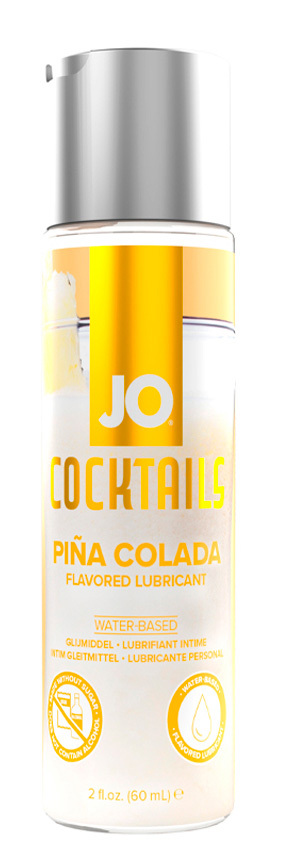 Оральный лубрикант System Jo Cocktails Пина колада на водной основе, 60 мл