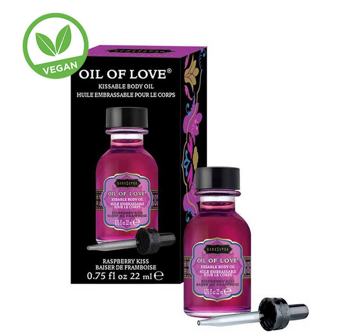 Возбуждающий гель KamaSutra Oil of Love Малина, 22 мл 