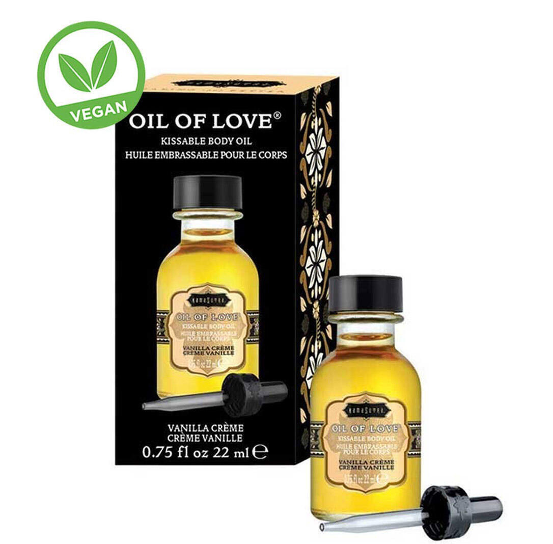 Возбуждающий гель KamaSutra Oil of Love Ванильный крем, 22 мл 