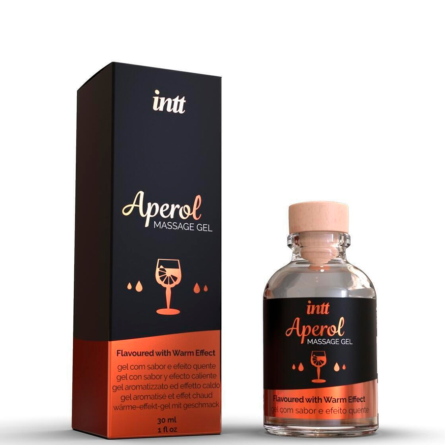 Съедобный массажный гель Intt Aperol, 30 мл