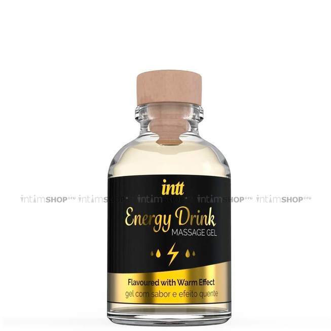 Массажный гель-смазка Intt Energy Drink, 30 мл - фото 1