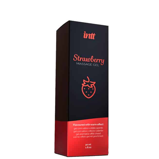 Возбуждающий гель для поцелуев Intt Strawberry, 30 мл - фото 2