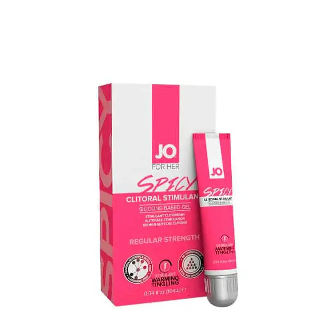 Возбуждающий гель с разогревающим эффектом System JO For Her Spicy, 10 мл