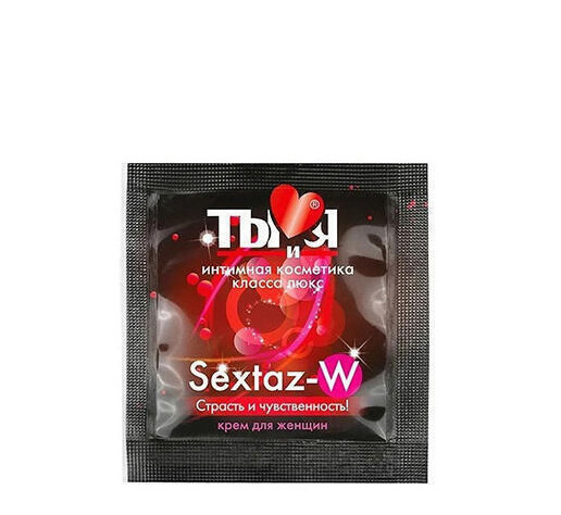 Возбуждающий крем для женщин Bioritm Ты и Я Sextaz-W, 1.5 г