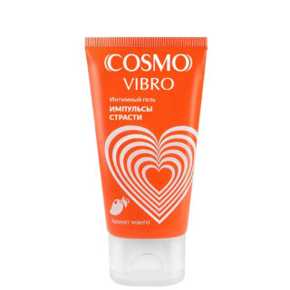 Возбуждающий лубрикант Bioritm Cosmo Vibro Aroma Tropic Манго на гибридной основе, 50 г