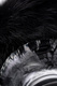 Втулка Анальная с Хвостиком, черная, 9.5 см