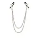 Зажимы для сосков CalExotics  Nipple Play Tiered Nipple Clamps, серебристые