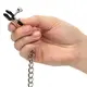 Зажимы для сосков с утяжелителем CalExotics Nipple Play, серебристый