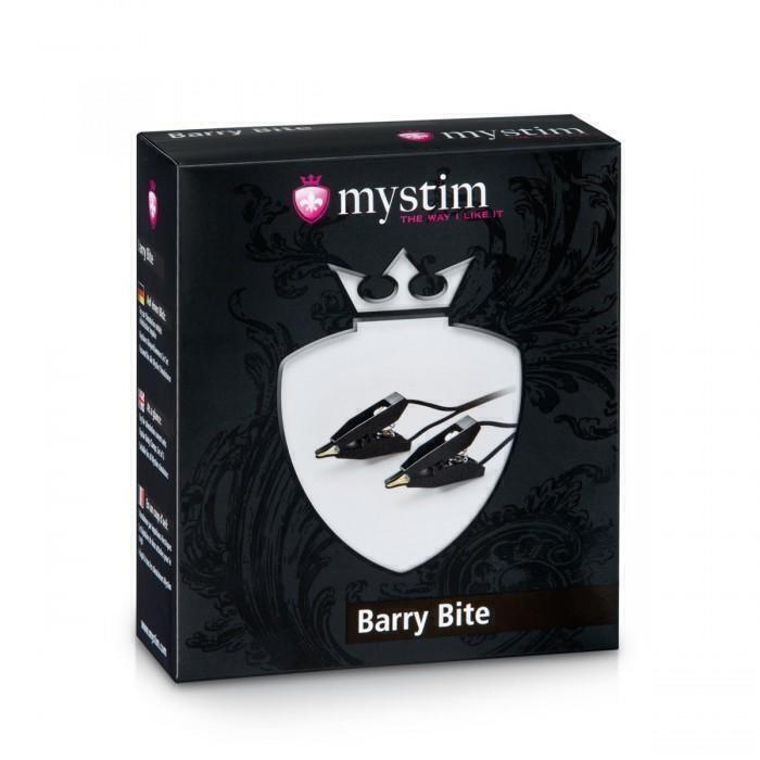 Зажимы с миостимуляцией Mystim Barry Bite, черный