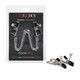 Зажимы для сосков CalExotics Nipple Play Bull Nose Nipple Clamps, серебристые