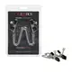 Зажимы для сосков CalExotics Nipple Play Bull Nose Nipple Clamps, серебристые