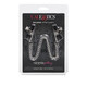 Зажимы для сосков CalExotics Nipple Play Bull Nose Nipple Clamps, серебристые