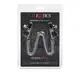 Зажимы для сосков CalExotics Nipple Play Bull Nose Nipple Clamps, серебристые