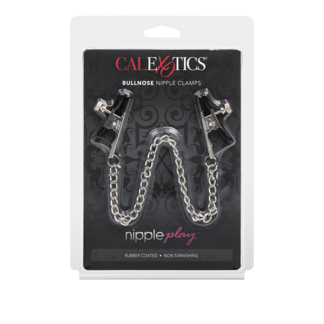 Зажимы для сосков CalExotics Nipple Play Bull Nose Nipple Clamps, серебристые