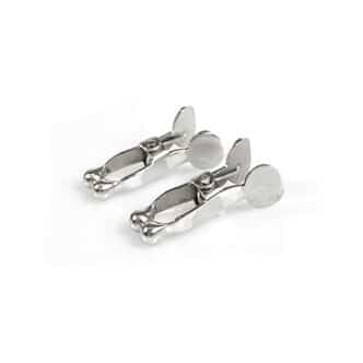 Зажимы на соски Pincher Nipple Clamps, серебристый