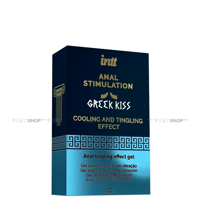 Жидкий вибратор для ануса Intt Greek Kiss, 15 мл - фото 2