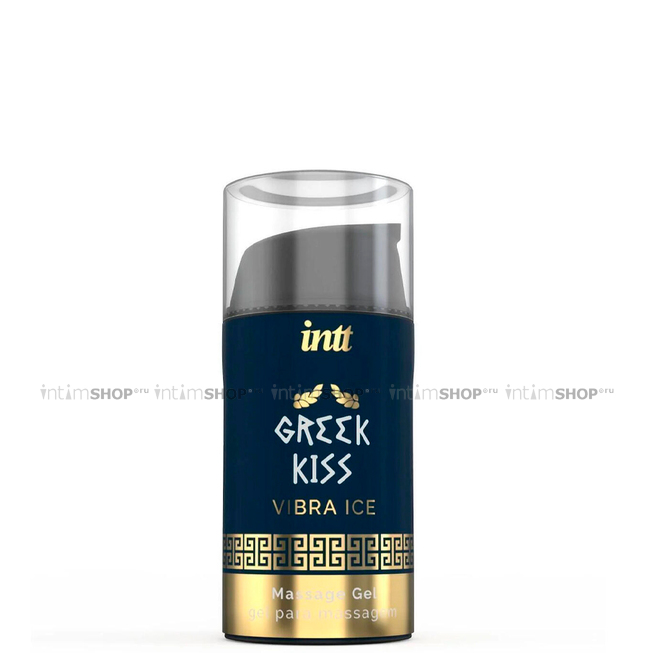 Жидкий вибратор для ануса Intt Greek Kiss, 15 мл - фото 1