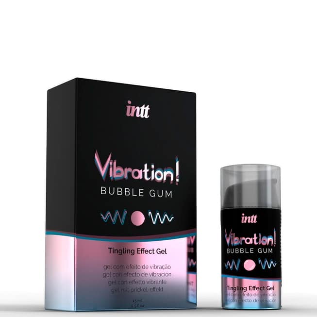 Жидкий вибратор Intt Vibration Bubble Gum, 15 мл - фото 3