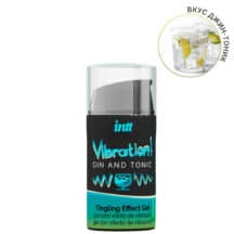 Жидкий вибратор Intt Vibration Gin & Tonic, 15 мл
